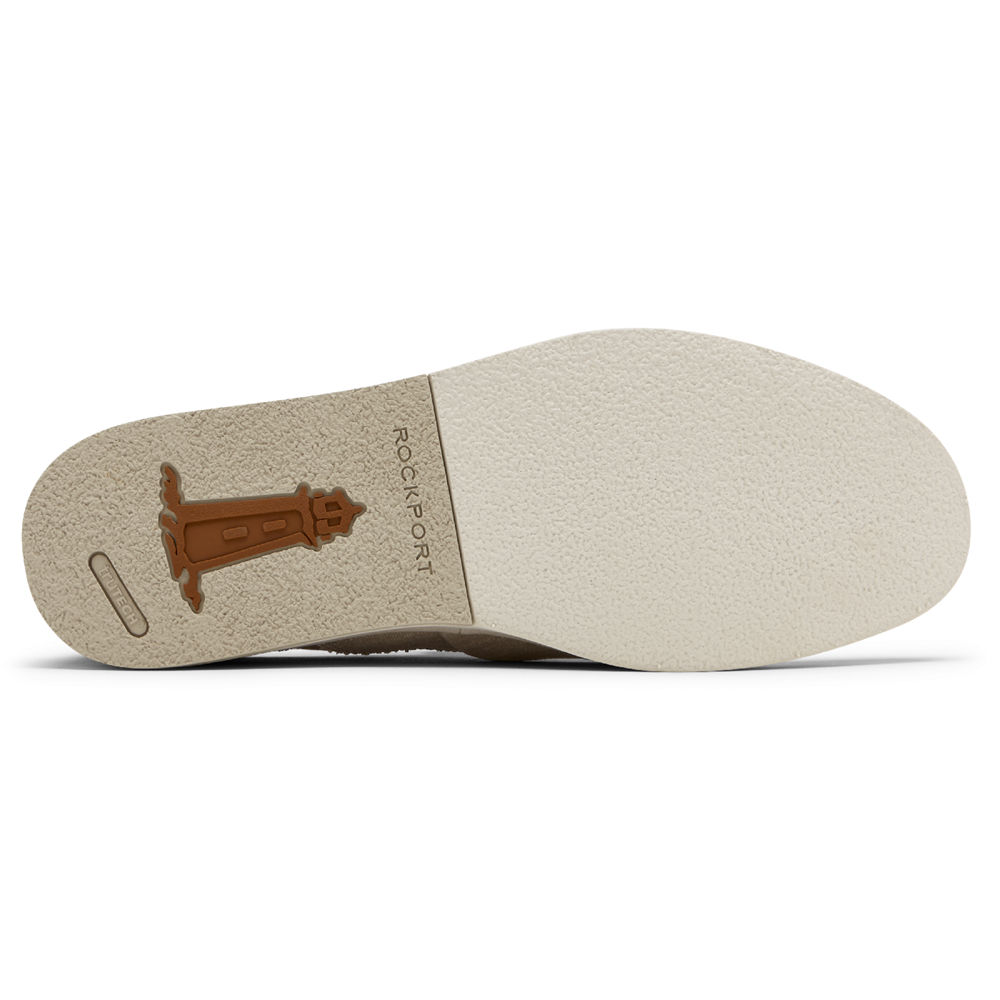 Sapato Vela Rockport Homem Bege - Austyn - 86405PDJC